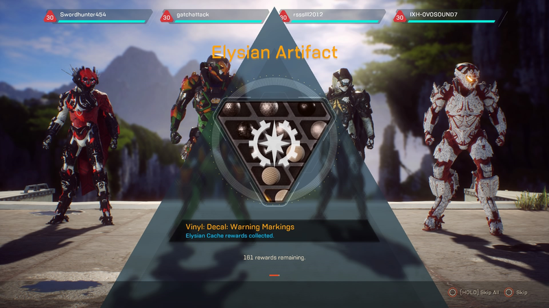 Illustration for article titled Anthem's Latest Update Removes Special Loot Chests
